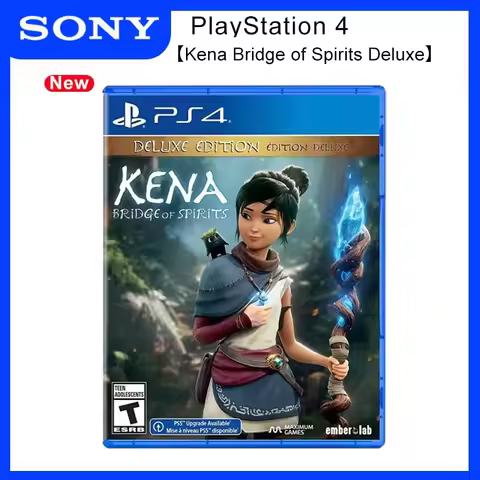 Sony PlayStation 4 Kena Bridge of Spirits Deluxe Edition PS4 Game Deals for Platform PlayStation4 PS