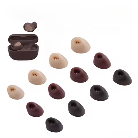 4 Pairs Replacement Ear Tips for Jabra Elite 10 Earbuds,4 Size Soft Silicone Eartips Buds Ear Caps F
