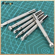 6 Pieces Leather Stamping Tools Leather Carving Tools Multifunctional Leather Working Metal Leather 