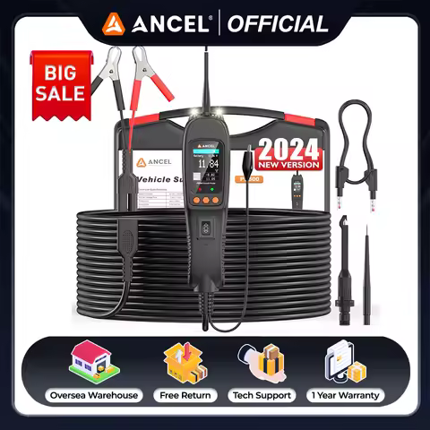 Ancel PB500 Car Circuit Probe Kit Circuit Tester 12V 24V Electrical Current Voltage Power Probe Auto
