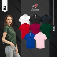 Lefonse 100% Microfiber T-shirt Polo Short Sleeve Female Adult Sportswear Dry Fit M2000F