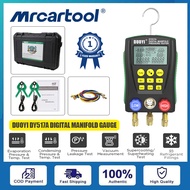 MRCARTOOL DUOYI DY517A เครื่องปรับอากาศแบบดิจิตอลเครื่องวัดความดันสารทำความเย็น HVAC ความดันและอุณหภ