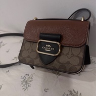 現貨 Coach Morgan 方框馬車 翻蓋 相機包 方包 斜背包 二手 九成新