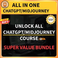🔥[ChatGPT & MidJourney Course Bundle]🔥Learn ChatGPT, MidJourney, Dall-E, Google AI | ChatGPT 4 | Cha