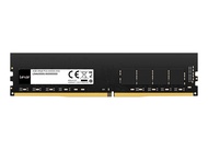 Lexar 16GB Single DDR4 UDIMM RAM 3200MT/s CL22 288-Pin Desktop Memory, Black (LD4AU016G-B3200GSST)