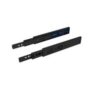 CABINET RAIL, DRAWER FURNITURE BALL BEARING DKS 350MM SLOWMOTION HYDROLIC BK/