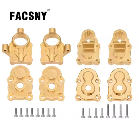 FMS FCX24 Brass Portal Axle Counterweight 1/24 1/18 FCX18 FMS LC80 Model Car Remote Crawle Car Upgra