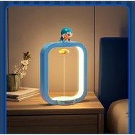 Doraemon Magnetic Suspension Lamp Desk Lamp Cartoon Home Nightlight Bedlight