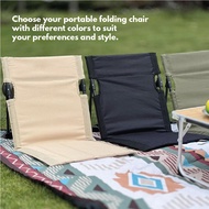 Backrest Camping Chair Chair kerusi lipat folding Chair foldable chair hiking picnic Chair fishing portable