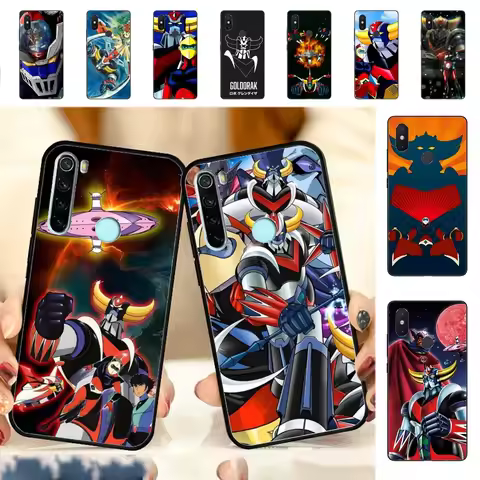 UFO R-Robot G-Goldorak Phone Case For Redmi Note 4 X 5 A 6 7 8 T 9 9S 10 11 11S 11Epro Poco M3 pro