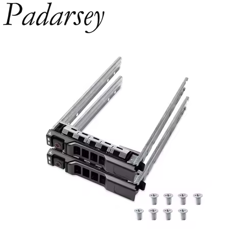 Padarsey 2.5" inch G176J G281D KG7NR Hard Drive Tray for Dell R610 R710 R620 R720 R630 R730 R810 R91