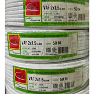 VAF Wire 2x1.5 Sq.mm. 50m. Thai Union