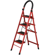 (JIJI.SG) Step Foldable Ladder - Compact and Light Ladder / Foldable / Large Board / Ladder / 5 Step