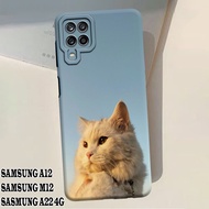 Soft Case Samsung A12 Samsung M12/ Samsung A22 4G Softcase Pro Camera Softcase Flexible - F63