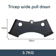 อุปกรณ์ฟิตเนส เล่นกับ cable (Exercise Machine Cable Attachments) เชือก v-grip triangle / Tricep rope