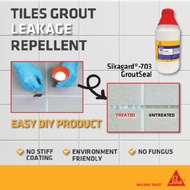 1L Sika grout 703 Groutseal Tiles Grout Leakage Repellent