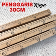 30cm ruler - wooden ruler - ruler