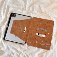 Ốp Lưng Bảo Vệ iPad pro 13 Inch 360 Độ Có Khe Cắm Bút Apple iPad Air 5/6 11 Inch 10.2 iPad Mini 7 Mớ