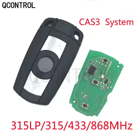 QCONTROL remote Key 315MHz/315LP 433MHz 868MHz for BMW 3 5 Series X1 X5 X6 Z4 E60 E70 E71 E91 E92 CA