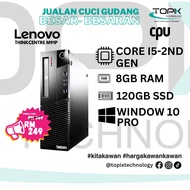 [CPU ONLY] Lenovo Thinkcentre M91P | Intel Core i5-2nd Gen | 4GB 8GB RAM | 500GB HDD | WIN 10  *REFU