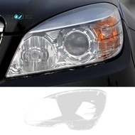 Car Front Headlight Cover Lampshades Lamp Shell Headlights Lens Cover for - C-Class W204 2007-2010 L