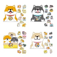 Cute stickers shiba dog stickers
