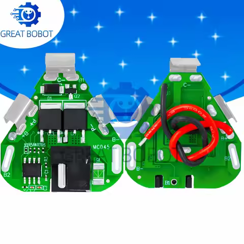 1~10PCS 3S 12.6V 6A BMS Li-ion Lithium Battery Protection Board 18650 Power Bank Balancer Battery Bo