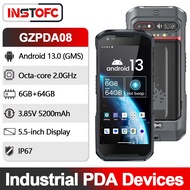 Industrial PDA Terminal Android 13 Inventory Counting Device 6+64GB With 2D Barcode Scanner