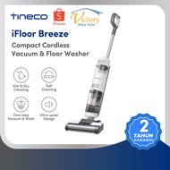 Tineco iFLOOR BREEZE Compact Wet Dry Cordless Vacuum Cleaner Scrubber Washer Penyedot Debu Vakum