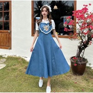 BLT Brand 2-Piece Set Shirt + Long Dress Size.L Second Hand