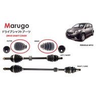 PERODUA MYVI 1.0, 1.3L 2005~2010 DRIVE SHAFT BOOT / COVER SET / 4 PCS, 04425-BZ010, 04437-BZ010