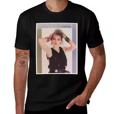 Madonna T-Shirt Essential Solid Color T-Shirt