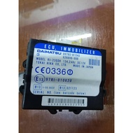 PERODUA MYVI SE1 2007 ECU IMMOBILIZER BOX ORIGINAL SECONDHAND -89780-B1040