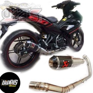 Exhaust y15 y15zr Exhaust y15 y15zr Akrapovic full system