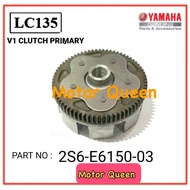 100% ORIGINAL LCES LC HAND CLUTCH LC135 ES CLUTCH PRIMARY DRIVEN GEAR / CLUTCH GEAR SET MANGKUK CLUT