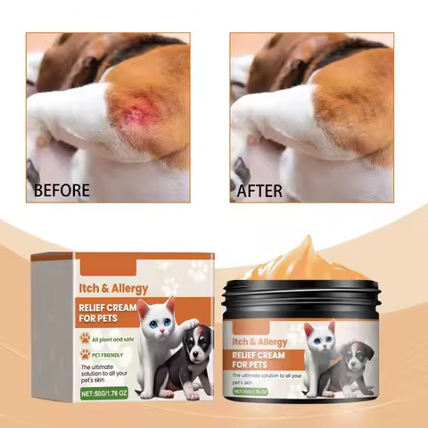 New Pet Antiitch Antiallergic Cream Skin Soothing Recovery Care Herbal Nourishing Cream Desechos Y L