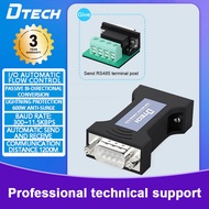 DTECH Passive RS232 to RS485 Converter 2-Way Communication 1200m Distance Lightning Surge Protection