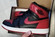 中古極新 Nike Air Jordan 1 Retro High OG Bred US10 AJ 櫻木花道 2013
