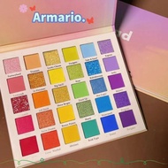 ARMARIO 30 Color Eyeshadow Palette, Waterproof Fashion Glitter Eyeshadow, Cosmetic Long Lasting Prof