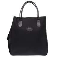 Longchamp 手提包，尼龍和皮革材質，黑色，0790 [二手]