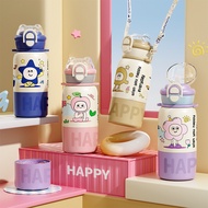 Anak Minum Botol Sedotan Budak Botol Air Thermos Botol Air