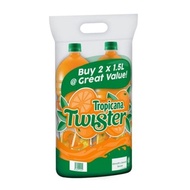 Tropicana Twister Orange 2x1.5L Orange Juice