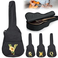 Portable Electric Guitar Case Floral Series 31-41 Inch Classic Acoustic Guitar Cover Guitar Bag Wate