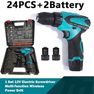 12v  Cordless Impact Drill 3 In 1 Electric Cordless Screwdriver For Makita 12v Battery Impact Drill Double-speed recharg