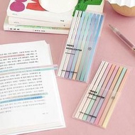 ◎。Bafa。◎ 韓國iconic~ Index Highlighter 淡色螢光筆型索引貼紙 辦公必備 (長款)
