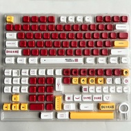 138 Keys EVA XDA Keycaps For Mx Switch Mechanical Keyboard Retro Japanese Anime PBT Keycap DIY Custom GK61 XDA Profile Key Caps