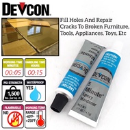 QUALITY Brand DEVCON S-205 High Strength 5 Minute Epoxy For Metal Wood Concrete Glass Ceramics