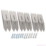 Bang 6Pcs Slab Clamping Dogs for Woodworking Tool Pinch Dogs Router Sled