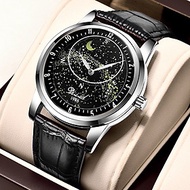 Đồng hồ cơ nam tự động DIZIZID Automatic chính hãng - Dây da cao cấp - Chống nước tốt - Thiết kế dải