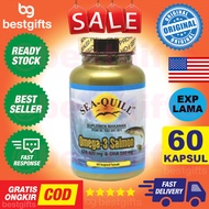 SEA-QUILL SEAQUILL SEA QUILL OMEGA 3 SALMON FISH OIL JANTUNG KOLESTEROL DARAH TINGGI RADANG NYERI 60